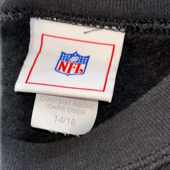 Youth large 14/16 NFL Pittsburgh Steelers crewneck sweatshirt - Picture 2 of 4